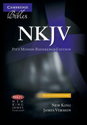 NKJV Pitt Minion Reference Bible, Black Calf Split Leather, Red-letter Text, NK444:XR, Leather Bound, Lea Edition by Baker Publishing Group