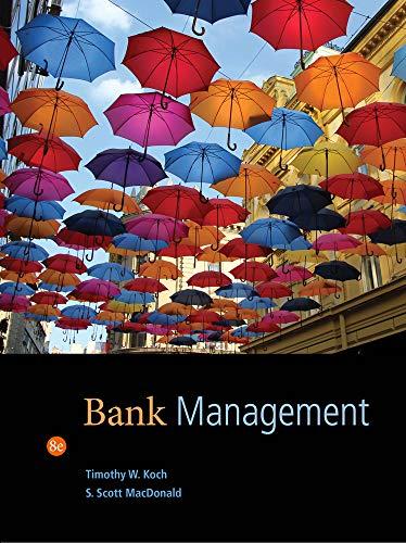 Bank Management, Hardcover, 8 Edition by Koch, Timothy W.
