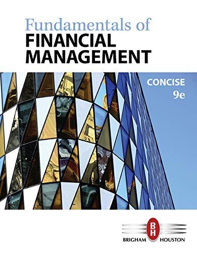 Fundamentals of Financial Management, Concise Edition, Hardcover, 9 Edition by Brigham, Eugene F.