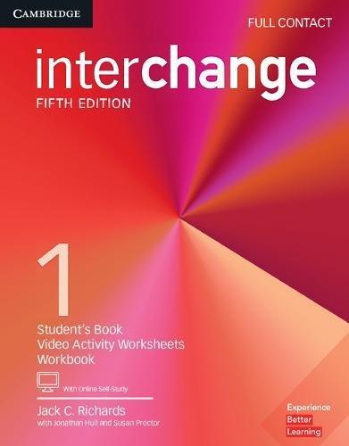 Interchange Level 1 Full Contact with Online Self-Study, Paperback, 5 Edition by Richards, Jack C.