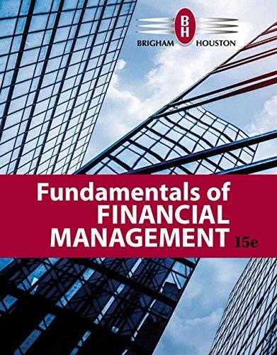 Fundamentals of Financial Management, Hardcover, 15 Edition by Brigham, Eugene F.