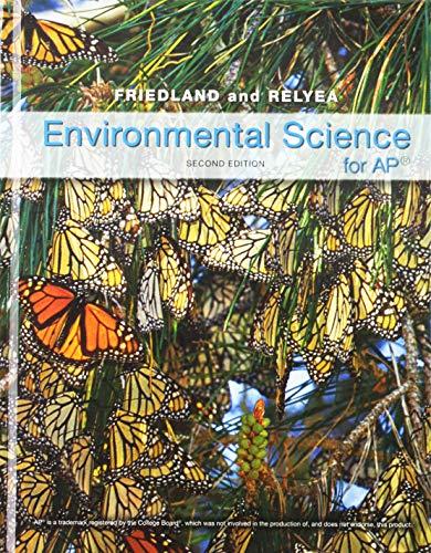 Environmental Science for AP, Hardcover, Second Edition by Friedland, Andrew