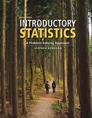 Introductory Statistics: A Problem Solving Approach, Hardcover, Second Edition by Kokoska, Stephen