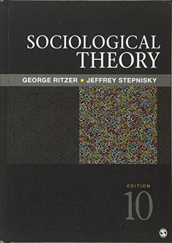 Sociological Theory, Hardcover, 10 Edition by Ritzer, George