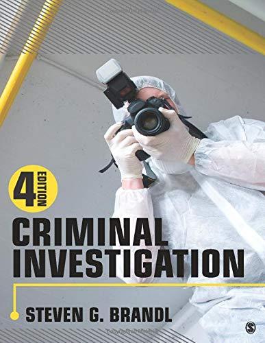 Criminal Investigation, Paperback, 4 Edition by Brandl, Steven G.