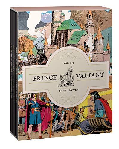 Prince Valiant Vols. 1-3: Gift Box Set (Vol. 1-3) (Prince Valiant), Paperback, 1 Edition by Foster, Hal