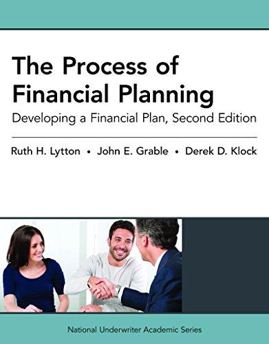 The Process of Financial Planning: Developing a Financial Plan, 2nd Edition (National Underwriter Academic), Paperback, 2 Edition by Lytton, Ruth H.