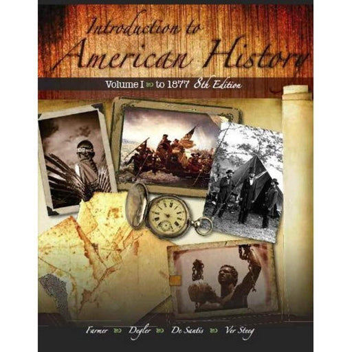 Introduction to American History Vol 2 8/e, Hardcover, 8th Edition by Brian Farmer