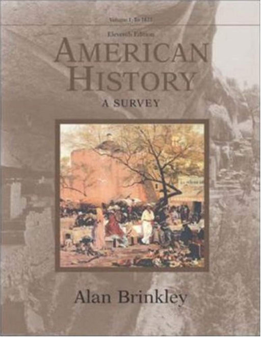 American History, Volume 1, MP w/PowerWeb, Paperback, 11 Edition by Brinkley, Alan (Used)