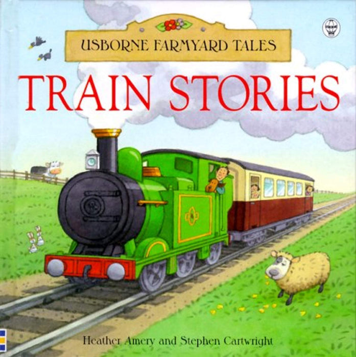 Train Stories (Usborne Farmyard Tales Readers), Hardcover by Amery, Heather (Used)
