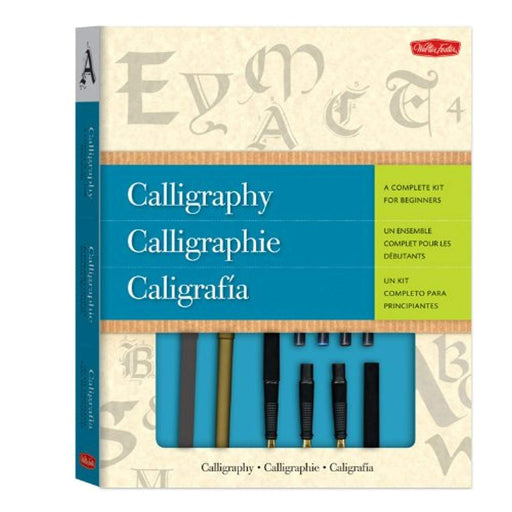 Calligraphy-A Complete Kit for Beginners(Trilingual), Paperback, Multilingual Edition by Newhall, Arthur (Used)