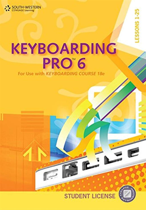 Keyboarding Pro 6, Student License (with User Guide and CD-ROM), CD-ROM, 6 Edition by VanHuss, Susie (Used)