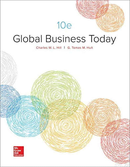 Global Business Today, Paperback, 10 Edition by Hill, Charles (Used)