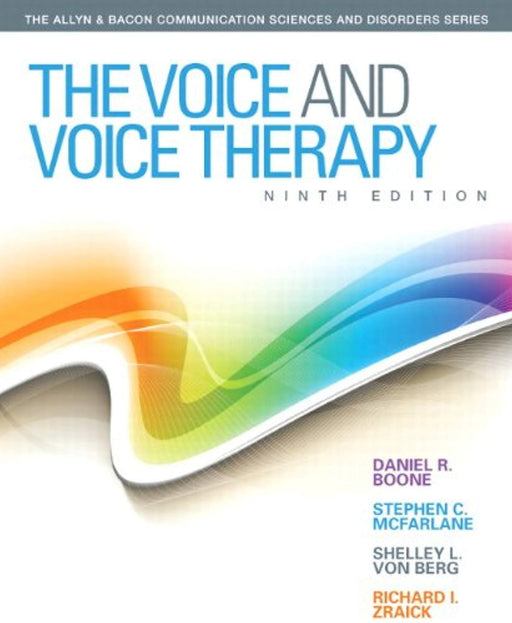 The Voice and Voice Therapy (9th Edition) (Allyn &amp; Bacon Communication Sciences and Disorders), Hardcover, 9 Edition by Boone, Daniel R. (Used)