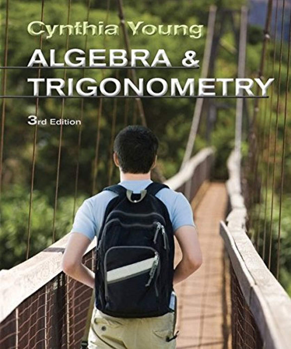 Algebra and Trigonometry, Hardcover, 3 Edition by Young, Cynthia Y. (Used)