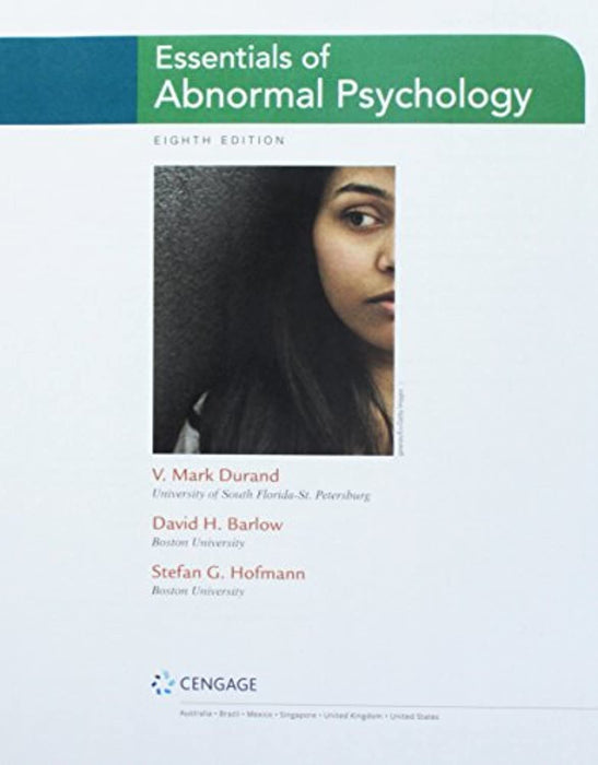 Bundle: Essentials of Abnormal Psychology, Loose-Leaf Version, 8th + MindTap Psychology, 1 term (6 months) Printed Access Card, Product Bundle, 8 Edition by Durand, V. Mark (Used)