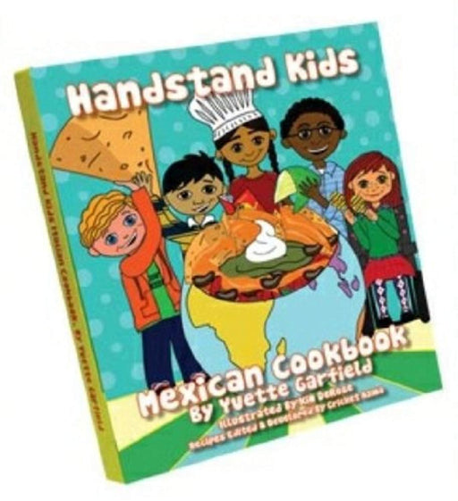 Handstand Kids Oven Mitt with Mexican Cookbook, Paperback, 1 Edition by Garfield, Yvette