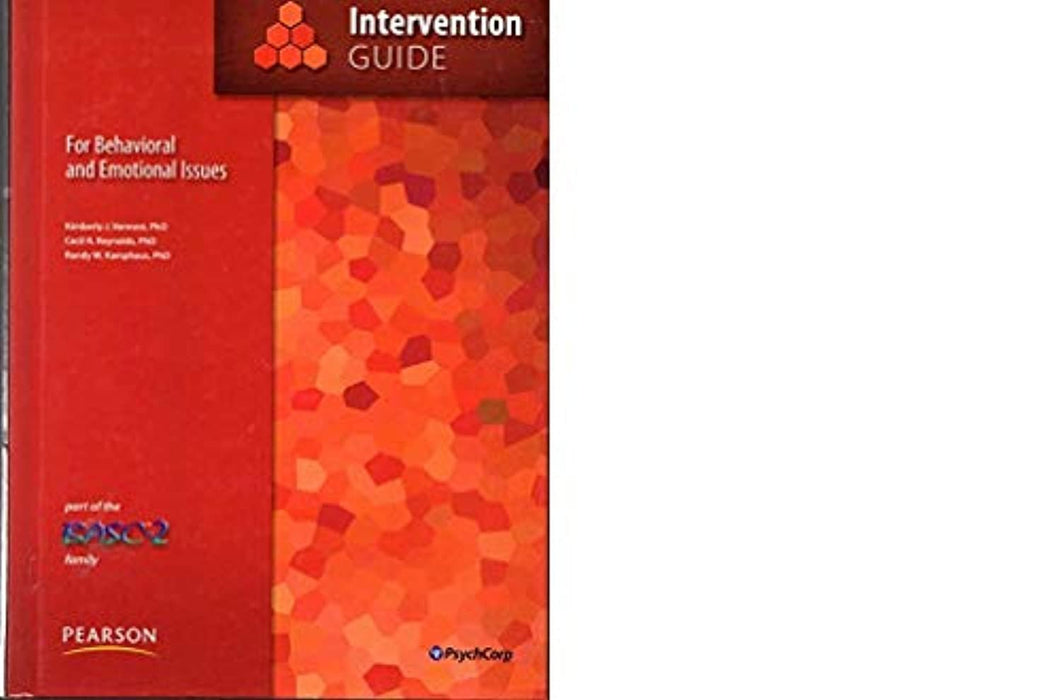 BASC-2 Intervention Guide for Behavioral and Emotional Issues, Hardcover by Vannest, Kimberly (Used)