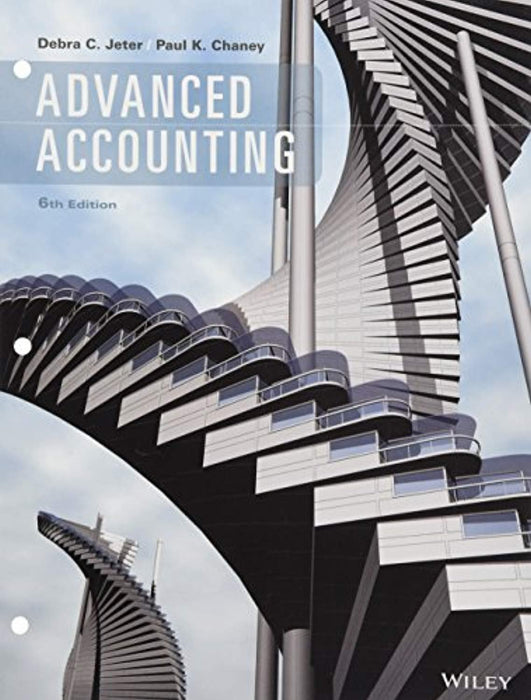 Advanced Accounting, Binder Ready Version, Loose Leaf, 6 Edition by Jeter, Debra C.