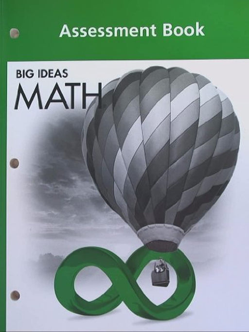 Big Ideas MATH: Common Core Assessment Book Green, Paperback, 1 Edition by HOLT MCDOUGAL (Used)