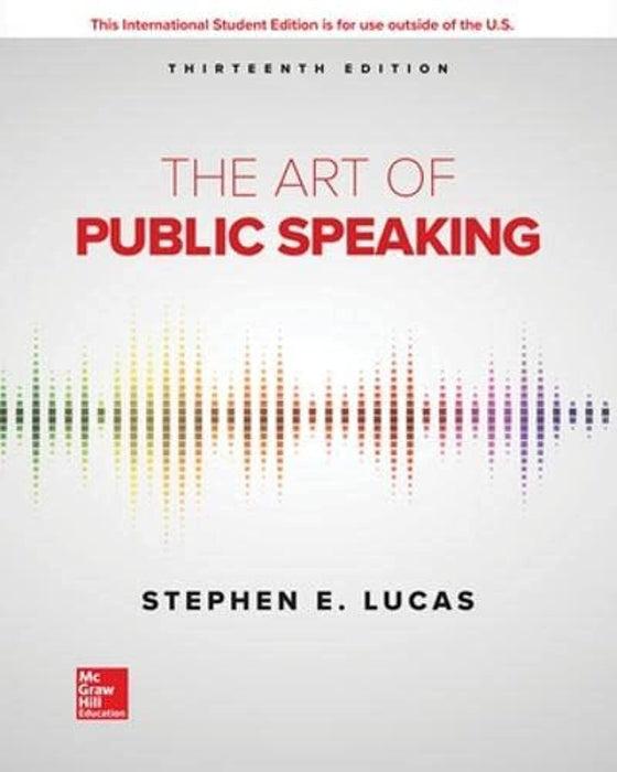 The Art of Public Speaking (International Edition)