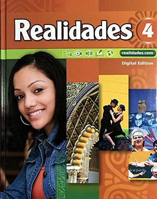 Realidades 4, Hardcover by Garcia Zayas-Bazan Bacon (Used)