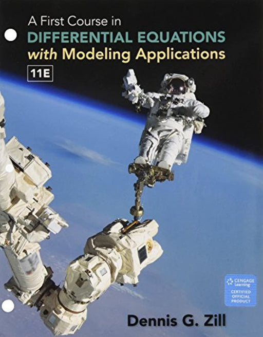 Bundle: A First Course in Differential Equations with Modeling Applications, Loose-leaf Version, 11th + WebAssign for Zill's Differential Equations ... 9th, Single-Term Printed Access Card