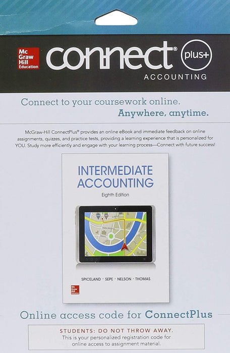 LooseLeaf Intermediate Accounting w/ Annual Report; Connect Access Card, Ring-bound, Eighth Edition by Spiceland, J. David