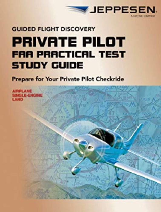 Jeppesen - Private Pilot FAA Practical Test Study Guide 10001390-002, Paperback, -002 Edition by jeppesen (Used)