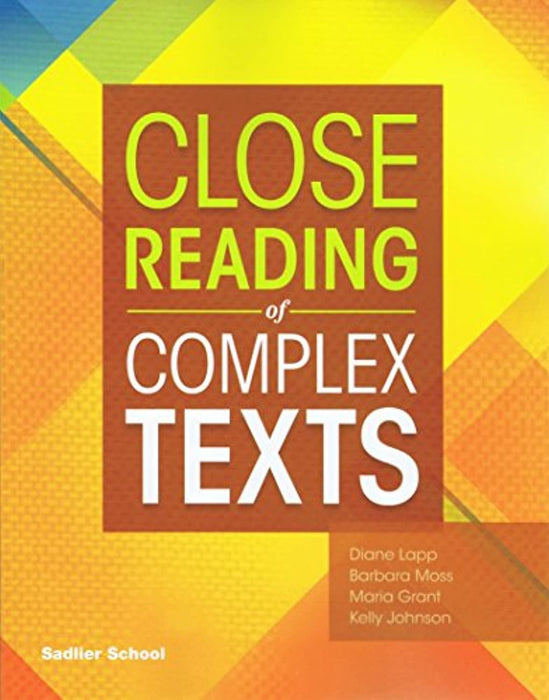 Sadlier Close Reading of Complex Texts Grade 8 Student Edition, Paperback by Sadlier Oxford