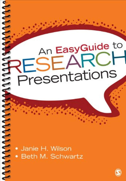 An EasyGuide to Research Presentations (EasyGuide Series), Spiral-bound, 1 Edition by Wilson, Janie H. (Used)