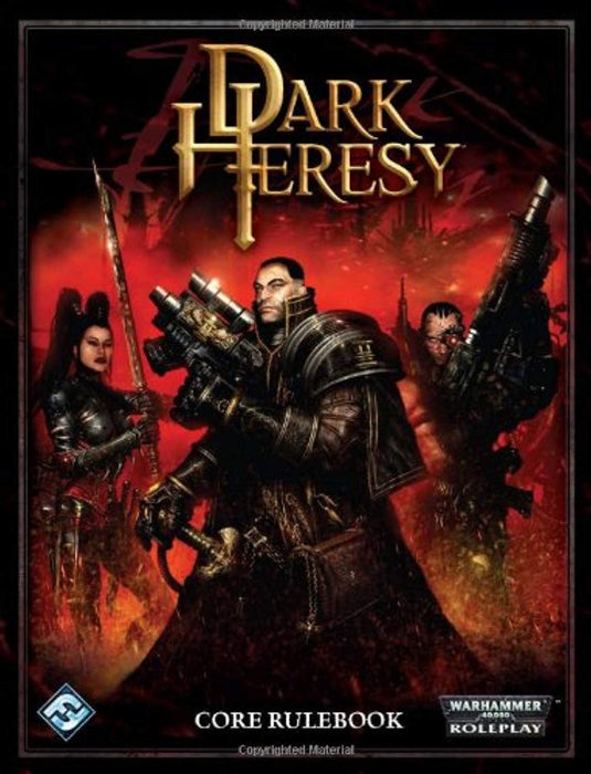 Fantasy Flight Games Dark Heresy RPG: Core Rulebook, Hardcover by O. J. Barnes (Used)