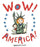 Wow! America! (A Wow! Picture Book), Hardcover by Neubecker, Robert