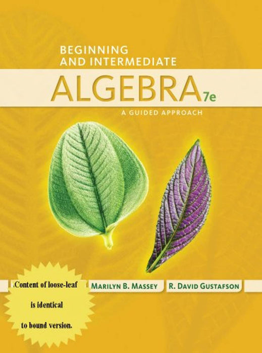 Beginning and Intermediate Algebra: A Guided Approach