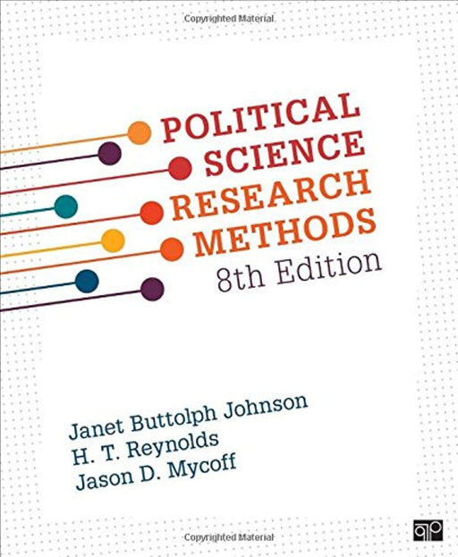 Political Science Research Methods, Paperback, 8th Edition by Janet Buttolph Johnson (Used)