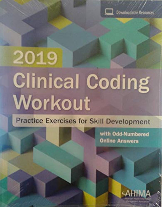 Clinical Coding Workout 2019, Paperback, 1 Edition by AHIMA (Used)