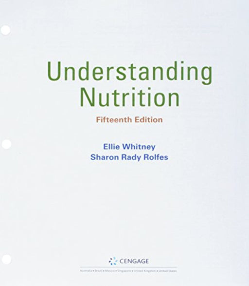 Bundle: Understanding Nutrition, Loose-leaf Version, 15th + MindTap Nutrition, 1 term (6 months) Printed Access Card, Product Bundle, 15 Edition by Whitney, Ellie (Used)