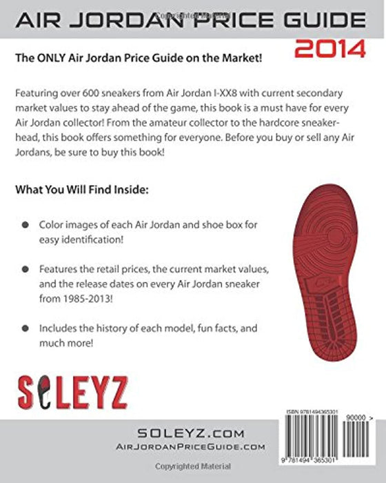 Air Jordan Price Guide 2014 (Color), Paperback by Tran, Michael