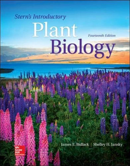 Stern's Introductory Plant Biology, Hardcover, 14 Edition by Bidlack, James
