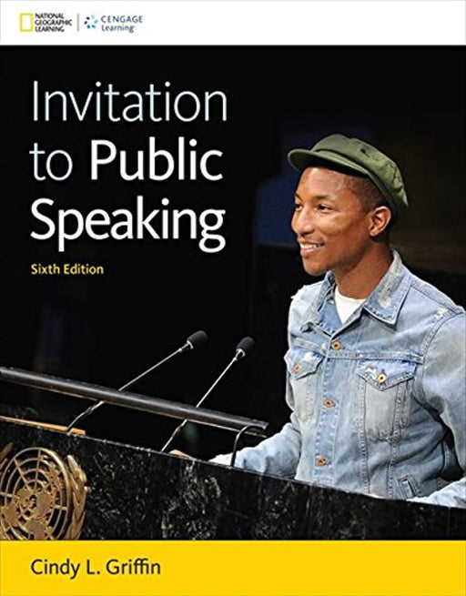 Invitation to Public Speaking - National Geographic Edition, Paperback, 6 Edition by Griffin, Cindy L. (Used)