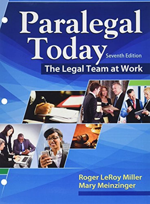 Paralegal Today: The Legal Team at Work, Loose-Leaf Version
