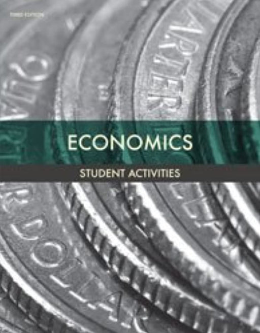 BJU Economics Student Activities 3rd Edition, 3rd Edition (Used)