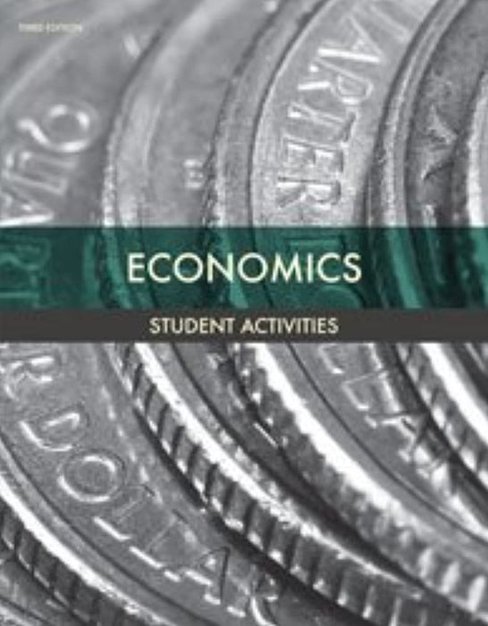 BJU Economics Student Activities 3rd Edition, 3rd Edition (Used)