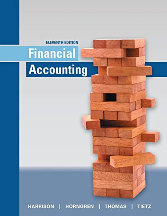 Financial Accounting, Hardcover, 11 Edition by Harrison, Walter (Used)