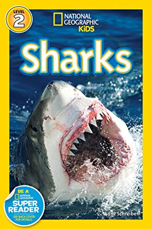 National Geographic Readers: Sharks! (Science Reader Level 2), Paperback, Illustrated Edition by Schreiber, Anne