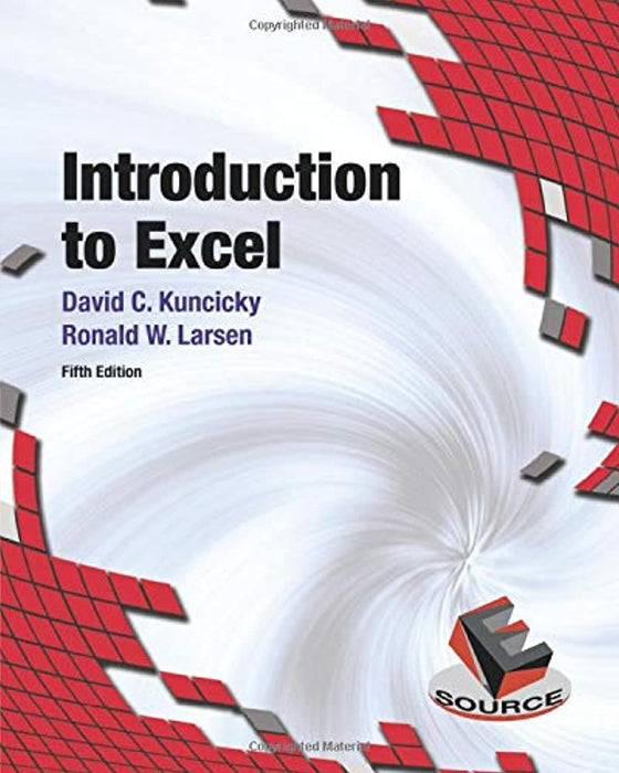 Introduction to Excel, Paperback, 5 Edition by Kuncicky, David (Used)