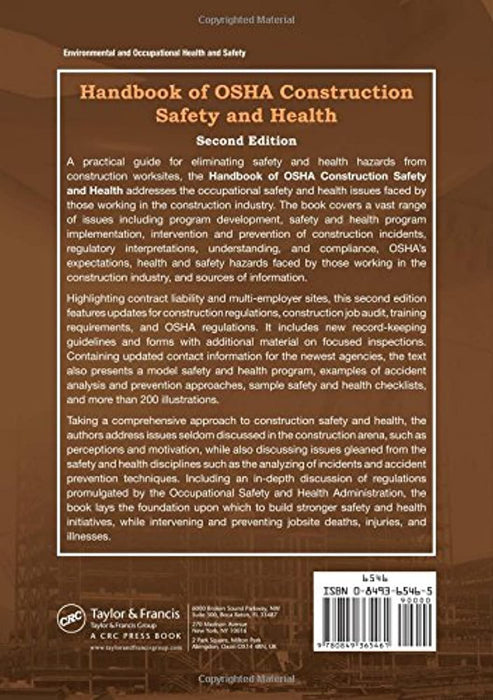 Handbook of OSHA Construction Safety and Health, Hardcover, 2 Edition by Reese, Charles D. (Used)