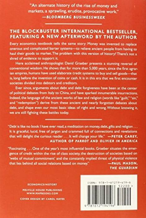 Debt, Updated and Expanded: The First 5,000 Years, Paperback, Revised ed. Edition by Graeber, David (Used)