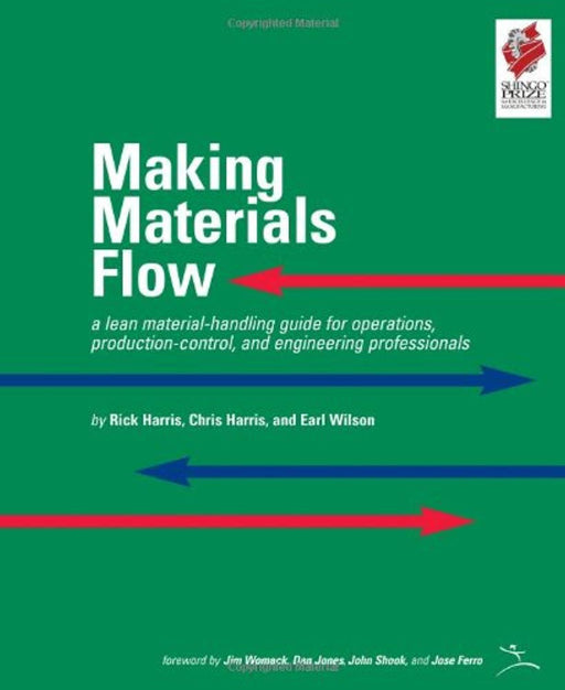 Making Materials Flow: A Lean Material-Handling Guide for Operations, Production-Control, and Engineering Professionals, Spiral-bound, September  2003, version 1.0 Edition by Harris, Rick