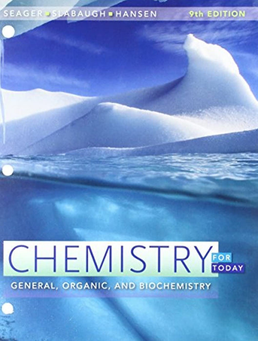 Bundle: Chemistry for Today: General, Organic, and Biochemistry, Loose-Leaf Version, 9th + OWLv2 with MindTap Reader, 4 terms (24 months) Printed Access Card, Product Bundle, 9 Edition by Seager, Spencer L. (Used)